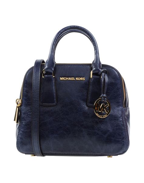 michael kors dark blue handbag|michael kors handbags blue color.